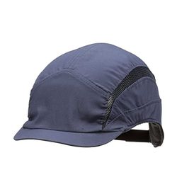 3M First Base 3 Bump Cap 2030037, Klassiek, Marineblauw, Micro Peak, 25mm