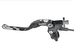 ACCOSSATO Commande d'embrayage à câble avec Levier de révolution coloré (Bouton+Insertion+régulateur), avec Micro Inclus pour Kawasaki Ninja ZX-12R de 2002 à 2006 CC 1200