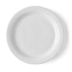 Holst Assiette Plate en Porcelaine, Porcelaine, Weiß, 26 cm