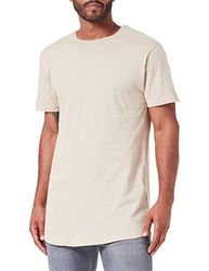 Urban Classics T-shirt met lange mouwen voor heren, ivoor (zand), XS