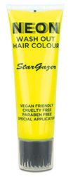 Stargazer Coloration Capillaire Fluorescente Temporaire Réactive aux UV Couleur Vive Jaune