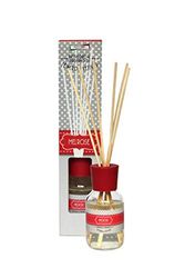 Cereria di Giorgio Melrose intérieur Diffuseur Carrizo 100 ml – Assainisseur d'air (Diffuseur Carrizo, 100 ml, intérieur, rouge, transparent, 50 mm, 50 mm)