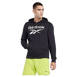 Reebok Identity Big Sudadera, Black, Estandar para Hombre