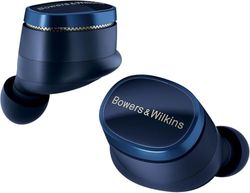 Bowers & Wilkins Pi8 bezprzewodowe słuchawki True Wireless z aktywną redukcją szumów, Bluetooth, AptX, etui ładujące z bezprzewodową transmisją audio, kolor niebieski (Mitternightblau)