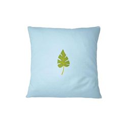 Bona Basics, Funda de cojín Decorativa, decoración del hogar, para sofá, cafetería, Tamaño: 60x60 cm, Color: Azul Claro