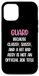 Carcasa para iPhone 12/12 Pro Funny Guard, Guardia Femenina