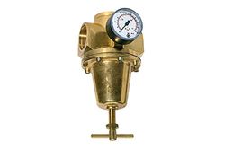 RIEGLER 100895-737.801 konstant tryckregulator inkl. manometer, BG 4, G 1 1/4, 0,5-3 bar, 1 st