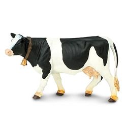 Safari Ltd- Holstein Cow, Colore Bianco, 232629