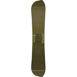 Nitro Snowboards BRD'20 True Asymmetrical Twin Freestyle Park Carving All Mountain Boards Snowboard pour Homme, Homme, Multicolore, 157 cm