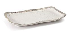 Lacor 63865 – Piatto ondulato rettangolare in melamina, senza BPA, 29 x 17,5 x 3 cm
