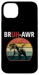 Bruh T Rex Meme Dinosaur Case for iPhone 14 Plus