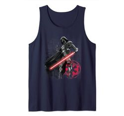 Star Wars Darth Vader Blueprint of a Sith Lord Camiseta sin Mangas