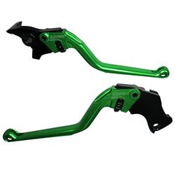 ACCOSSATO Paire de Leviers Verts pour Husqvarna Vitpilen 401 de 2018 à 2020 (CC 400)