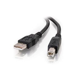 C2G/Cables to Go 28101 Câble USB de 1 m – câble USB 2.0 A vers B Noir (1 m)