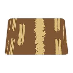 Bonamaison, Tappetino per mouse rettangolare, con stampa digitale, antiscivolo, per ufficio e casa, dimensioni: 22 x 18 cm
