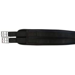 Kerbl 3211582 Sangle de selle en mousse à mémoire de forme Noir Longueur 130 cm