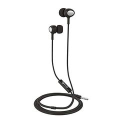 Celly UP500BK écouteur Binaural avec Fil Noir Casque et Micro - Casques et micros (avec Fil, écouteur, Binaural, Intra-aural, Noir)