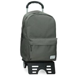 Movom Always on The Move Mochila para portátil 15,6" con Carro Verde 31,5x45x15 cms Poliéster