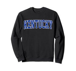 Retro Kentucky Tee Vintage Kentucky Blu Throwback Classico Felpa