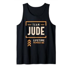 Miembro vitalicio del Team Jude Nombre divertido: Jude Camiseta sin Mangas