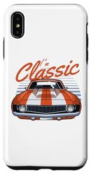 Carcasa para iPhone XS Max I'm Not Old I'm Classic Vintage Cars Funny Car Entusiasta