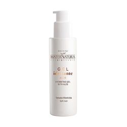 Maternatura, Gel Hidratante para Cabello con Aloe Vera, Efecto Antifrizz y Antihumedad para el Peinado de Cabello Rizado y Ondulado, Ecológico, Made in Italy - 100 ml