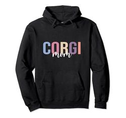 Corgi Mom, amante de los perros Sudadera con Capucha