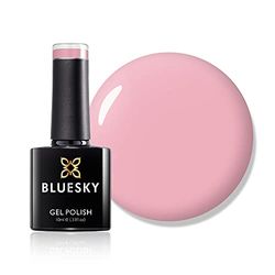 Bluesky Gel Nail Polish, Blush Bunny 80562, Light, Pink, Rose, Long Lasting, Chip Resistant, 10 ml (Requires Drying Under UV LED Lamp)