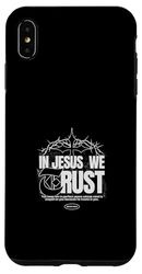 In God We Trust Jesus Christ is God Christian Streetwear Case for iPhone XS Max