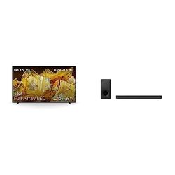 Sony BRAVIA XR, XR-65X90L, Full Array LED, 4K HDR, Google TV, ECO PACK, BRAVIA CORE, Ottimo per PlayStation 5 HT-S400 - Soundbar 2.1 canali da 330W con Potente Subwoofer Wireless