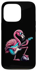 E-Guitar Flamingo Rock On Style Case for iPhone 13 Pro