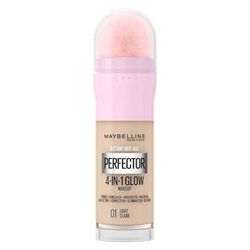 Maybelline New York Instant Anti Age Rewind Perfector, 4-In-1 Glow Primer, Concealer, Highlighter, Self-Adjusting Shades, Evens Skin Tone with a Glow Finish, Shade:01 Light
