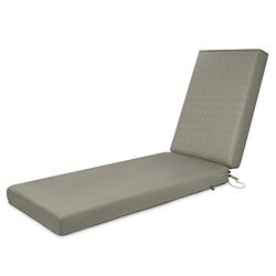Duck Covers Weekend – Coussin imperméable pour Chaise d'extérieur, 203,2 x 66 x 7,6 cm, Moon Rock