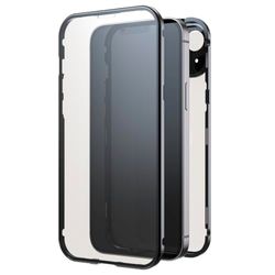 Black Rock Fodral för iPhone 15 Plus (metallram, 360° fullt skydd, kompatibel med trådlös laddning, ultratunt, magnetfodral, mobiltelefonfodral för iPhone 15 Plus, fodral