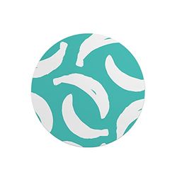 Questo Casa, Round Digital Printed Mouse Pad, Non-Slip Base, for Office and Home, Diameter:22cm