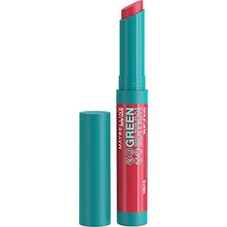 MAYBELLINE New York Green Edition, Bálsamo labial con color hidratante y cuidado al instante, Tono 06 Dusk