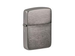 Zippo Windproof Lighter - Flame - Black Ice, Replica 1941, Laser Engrave - Refillable for Lifetime Use - Adjustable Flame - Gift Box - Metal - Made in USA