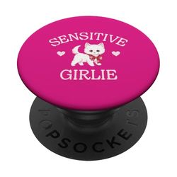 Chica sensible PopSockets PopGrip Adhesivo