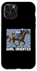 Goal Oriented Horse, Horse Racing, Santa Anita, Del Mar Case for iPhone 11 Pro