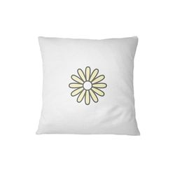 Bona Basics, Funda de cojín Decorativa, decoración del hogar, para sofá, cafetería, Tamaño: 45X45 cm, Color: Blanco
