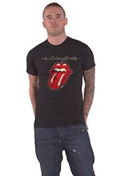 T-Shirt S Black Unisex Plastered Tongue