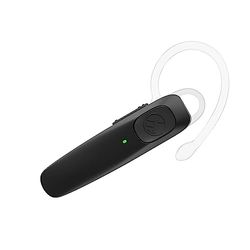 TELLUR VOX 155 Bluetooth-headset, USB-C handsfree, multipoint-2 gelijktijdige apparaten, HD Voice, twee microfoons voor ruisonderdrukking, 360° haak voor rechts of links