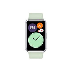 HUAWEI WATCH FIT Smartwatch, 1.64” Vivid AMOLED Display, 10 Days Battery Life, 96 Workout Modes, Built-in GPS, 5ATM, Oxygen Saturation Detection, Heart Rate Monitoring, Sleep Monitoring, Mint Green
