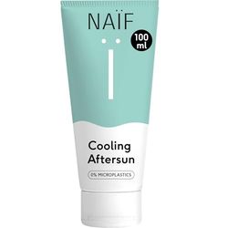 Naïf Naturally Cooling After Sun Gel - 150 ml, Gel calmante para después del sol para después de un día soleado, Vegano
