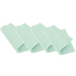 Venilia 59019 Woven Mix Mint Placemat for Dining Room Table Plate Coasters Place Mats Food Safe 45 x 30 cm Set of 4, Mesh