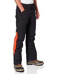 Dainese Hp2 Pm4 Pantalon de Ski Homme, Stretch-Limo/Cherry-Tomato, FR : 2XL (Taille Fabricant : XXL)