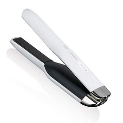 ghd Unplugged Cordless Hair Styler in White - On The Go Portable Travel Hair Straightener, Top Up Tool