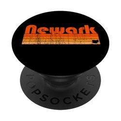 Newark, Ohio, estilo retro de los años 80 PopSockets PopGrip Adhesivo