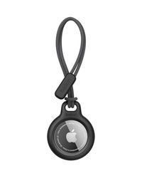 Belkin - Funda con correa para AirTag (Secure Holder, cubierta protectora, protector para Air Tag con borde elevado antiarañazos) Negro