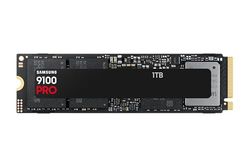 Samsung SSD Interne 9100 Pro, NVMe 2.0 PCIe 5.0x4, Capacité 1To, Vitesse de Lecture jusqu'à 14 800 Mo/s, Les Performances de la Gen5 sur PC et PS5, MZ-VAP1T0BW